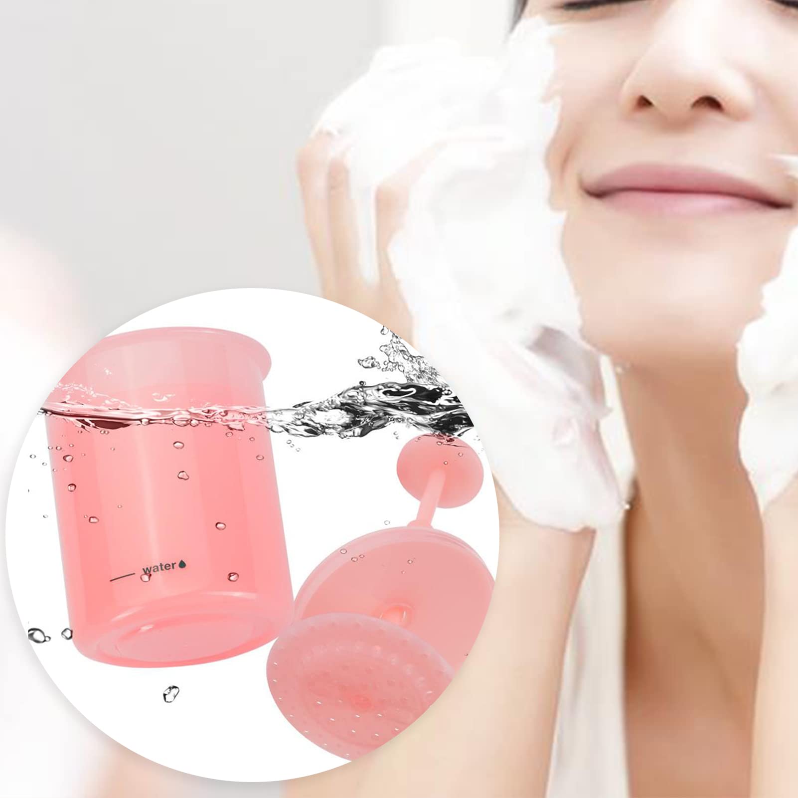 Portable Foam Maker & Bubble Foamer for Shower, Bath, Shampoo & Facial Cleansing | Skin Care Tool | Travel-Friendly Bubble Device for Spa, Baby Bath & Daily Skincare Routine