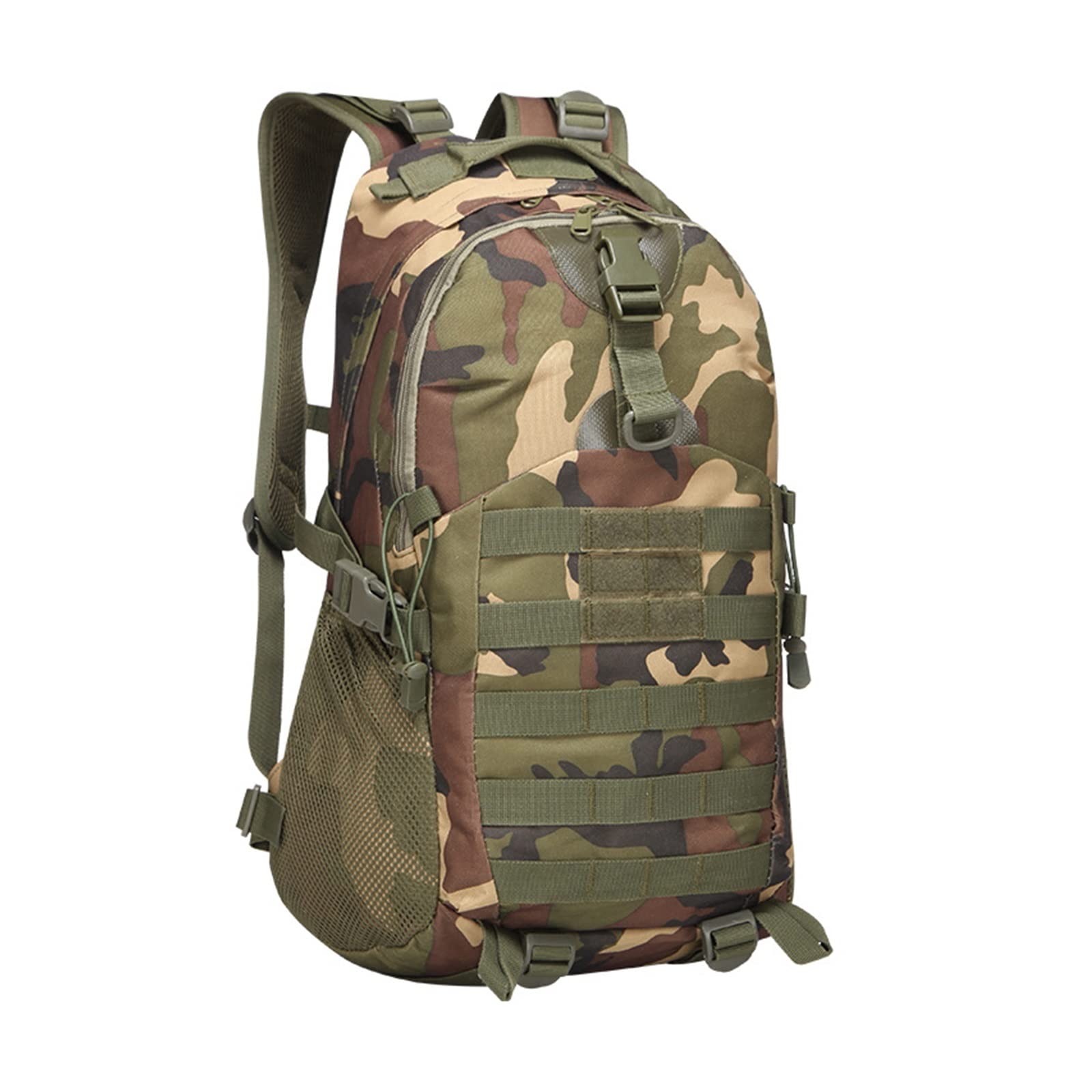 SHUBIAO 50L Tactical Backpack for Hiking, Camping, Trekking & Travel - Durable Waterproof Camo Rucksack for Outdoor Adventures & Military Use