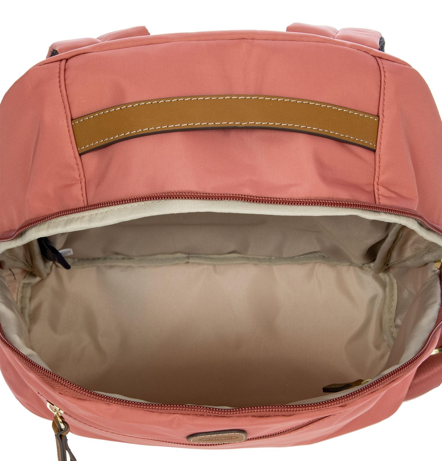 Bric's X-Travel Backpack for Women - Lightweight Carry On Backpack, Water Resistant Pink Travel Backpack with USB Charging Port - Perfect for Airplane, Business Trip & Weekend Getaway