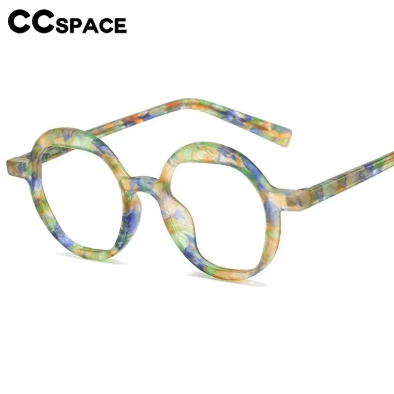 CCspace Women's Full Rim Square TR90 Eyeglasses Frame 56898 - Lightweight & Durable for Work, Reading & Fashion