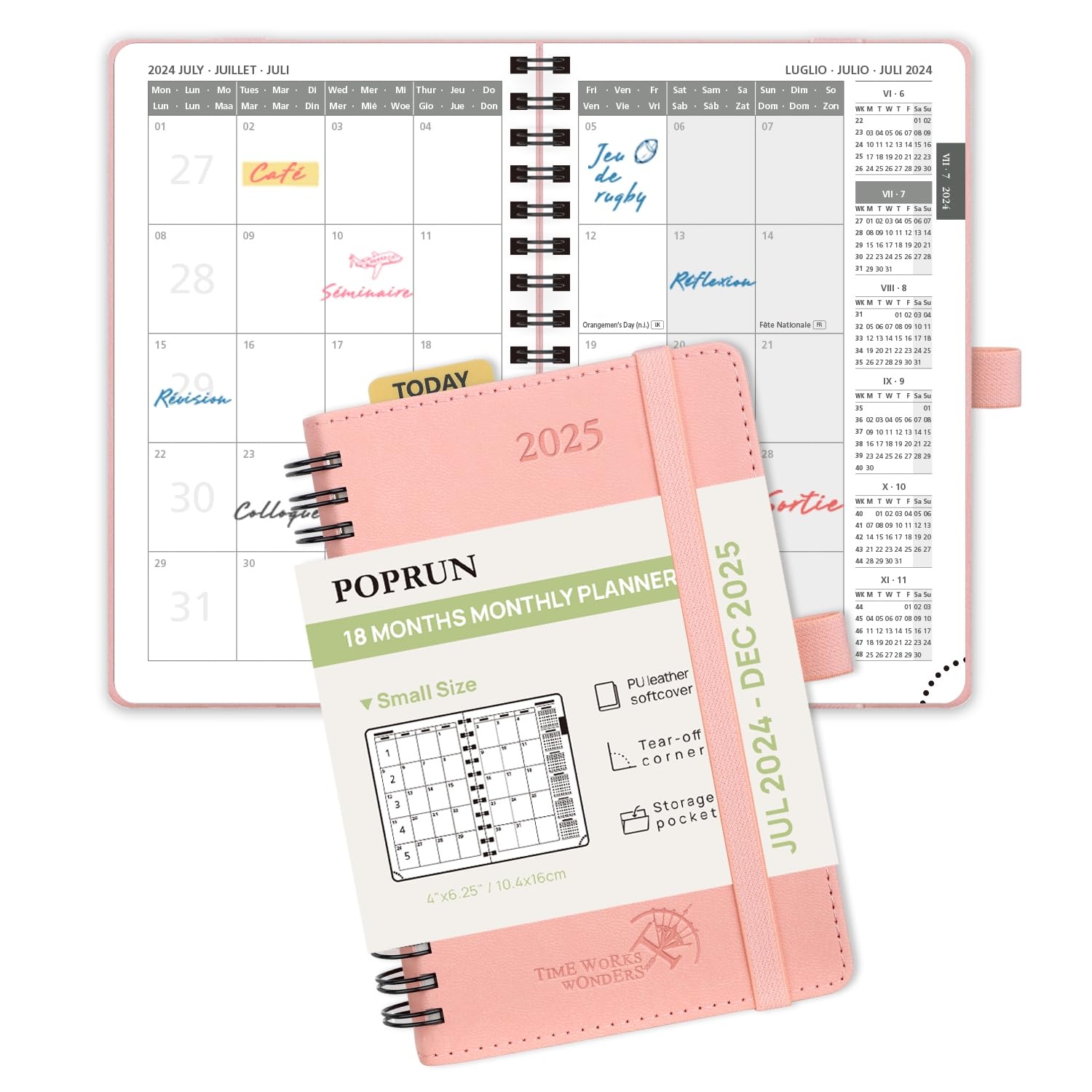 POPRUN 2024-2025 Monthly Planner - 6.3