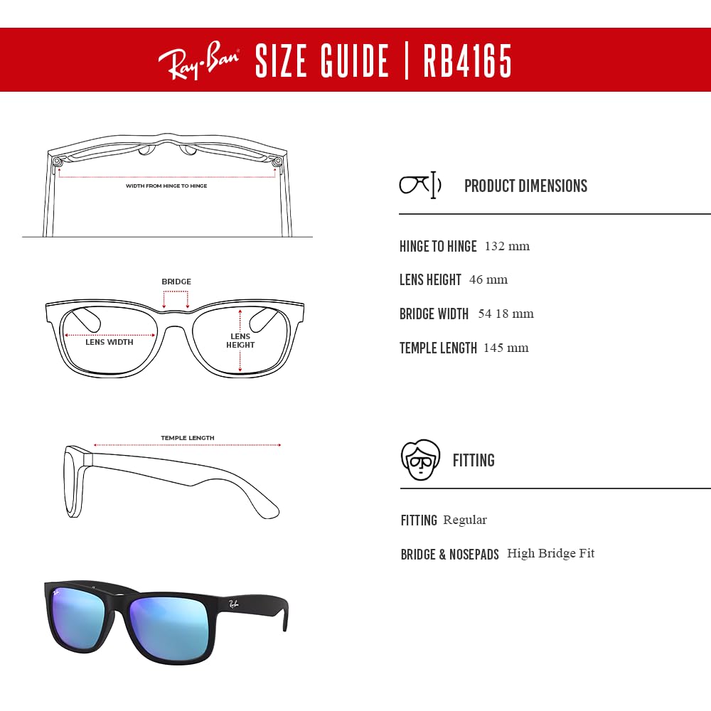 Ray-Ban RB4171 ERIKA Round Polarized Sunglasses for Women - UV Protection, Classic Style | Includes Premium Eyewear Care Kit | Perfect for Driving, Beach & Outdoor Activities