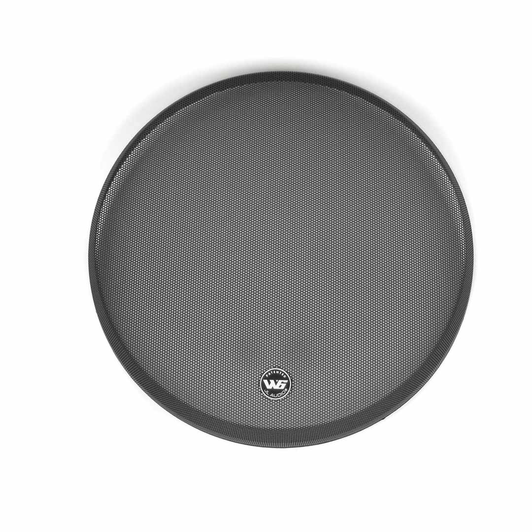 JL Audio SGR 12W6v2/v3 12-Inch Black Steel Mesh Subwoofer Grille - Compatible with 12W6v2 & 12W6v3 Models - Perfect for Car Audio & Home Theater Sound Systems