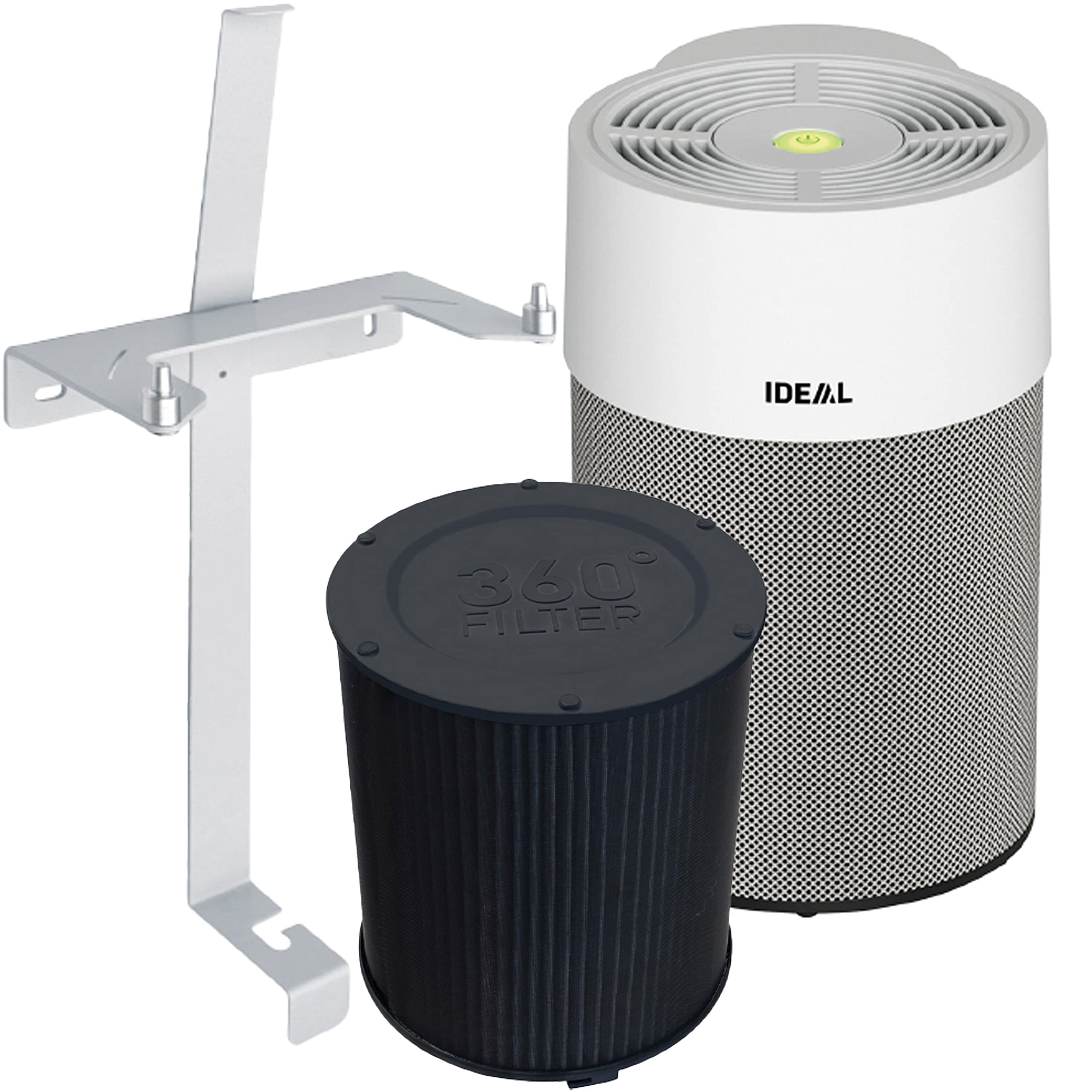 IDEAL Health AP40 Pro Air Purifier with 5-Speed Settings, Covers 400 sq.ft, German-Made HEPA Filter for Allergies & Dust - Perfect for Bedrooms, Offices & Living Rooms