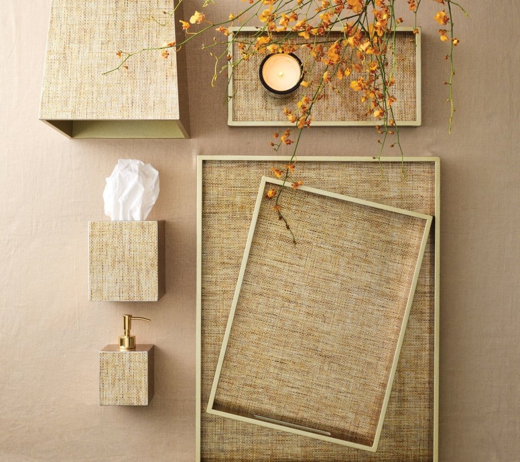 Angkor Decorative Tissue Box Cover - Handmade Rattan Bamboo Tissue Holder for Home & Office Decor | Perfect for Living Room, Bedroom, Bathroom, and Desk Organization