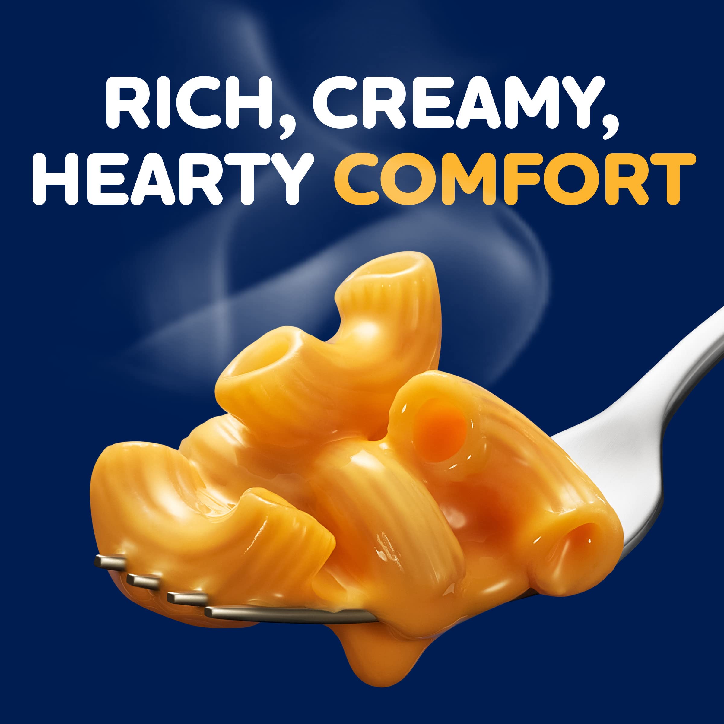 Kraft Deluxe Four Cheese Mac & Cheese Dinner - 14 oz Box | Creamy Pasta Meal for Family Dinners & Quick Lunches