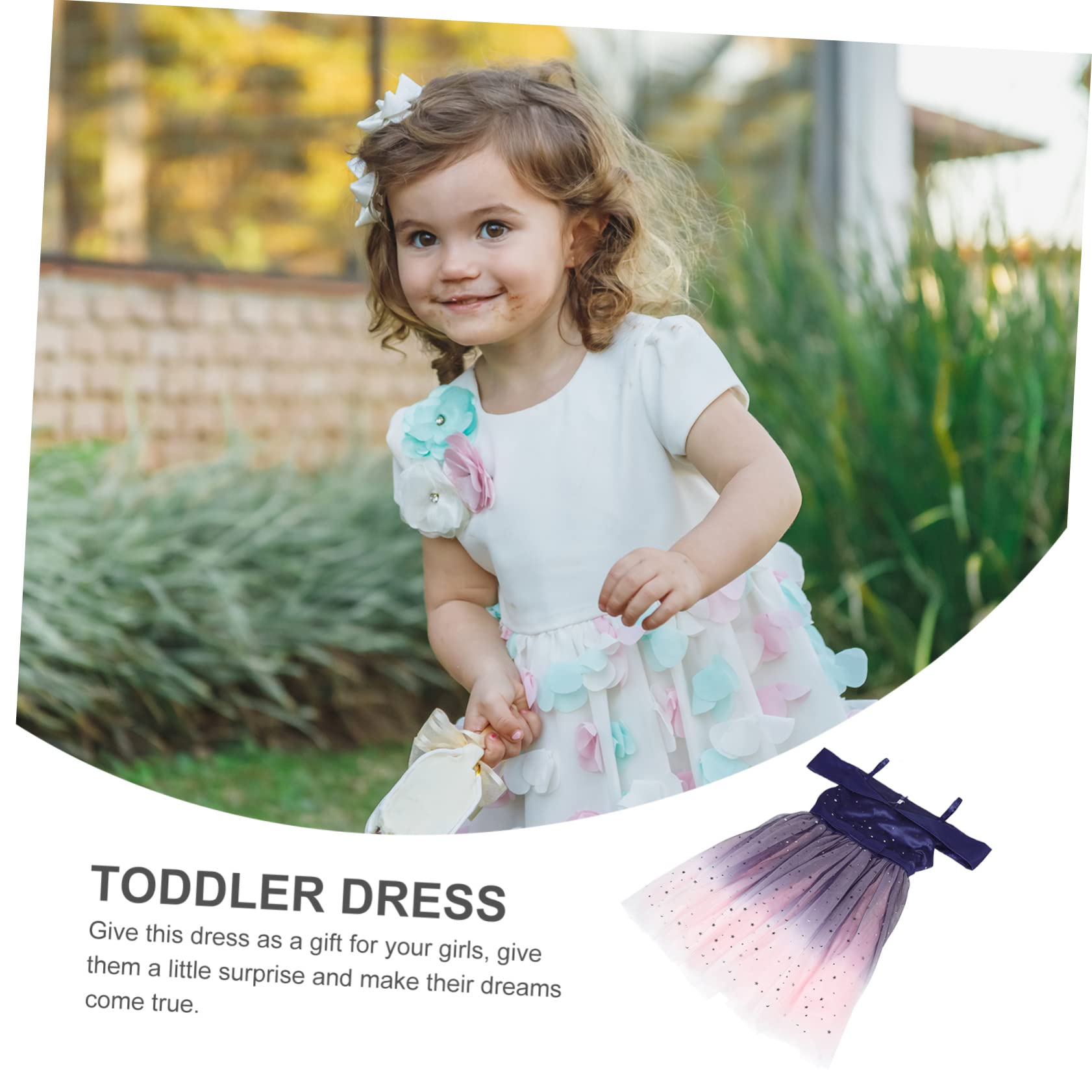 5pcs Princess Dress for Girls - Sparkly Tulle Tutu with Sequins for Baby Girl Costume & Cosplay | Perfect for Birthday Parties, Halloween, Dress-Up Play