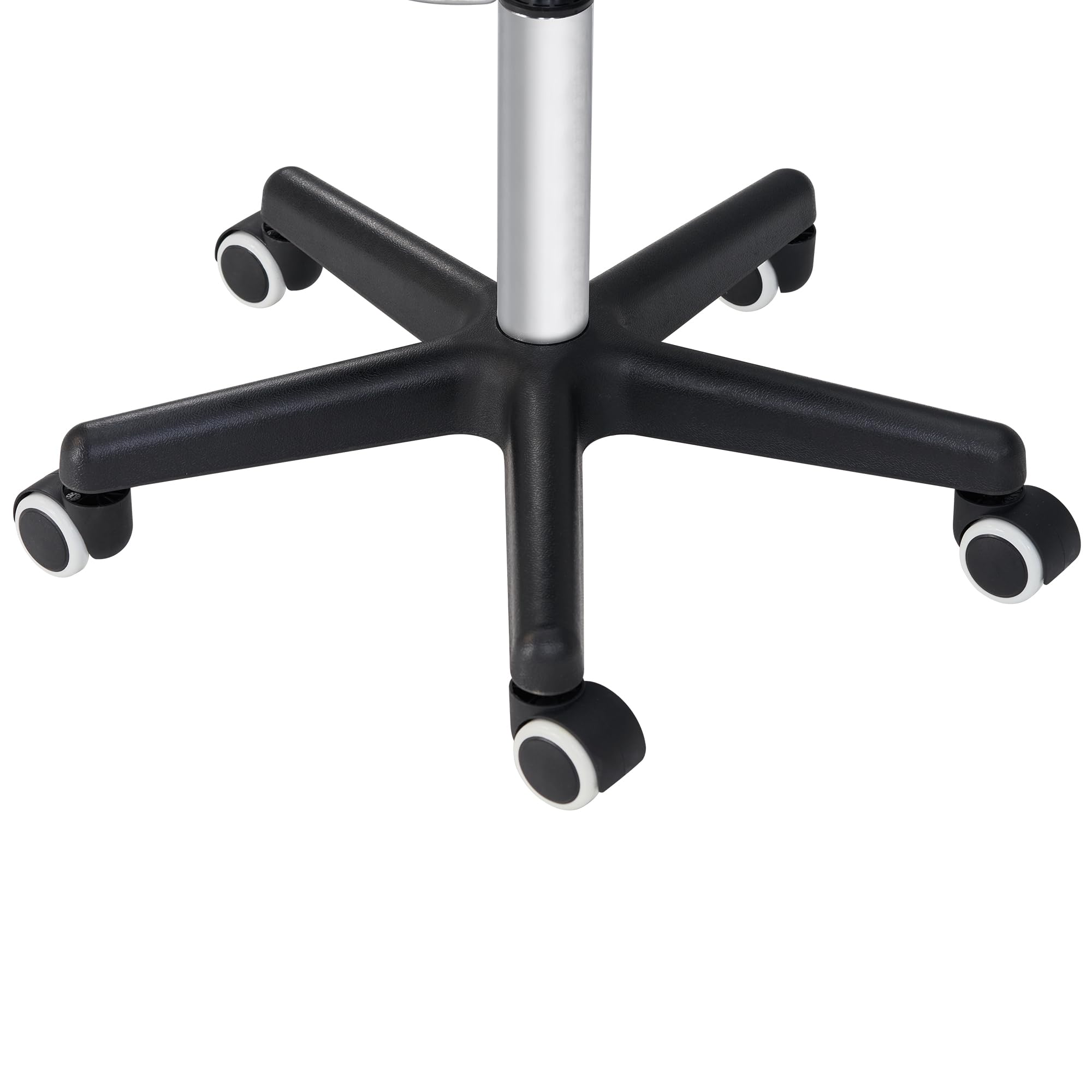 Ergonomic Hydraulic Rolling Stool - Adjustable Swivel Massage Stool for Therapists, Barbers, Dentists & Salons - Perfect for Clinics, Spas, Tattoo Studios & Home Use