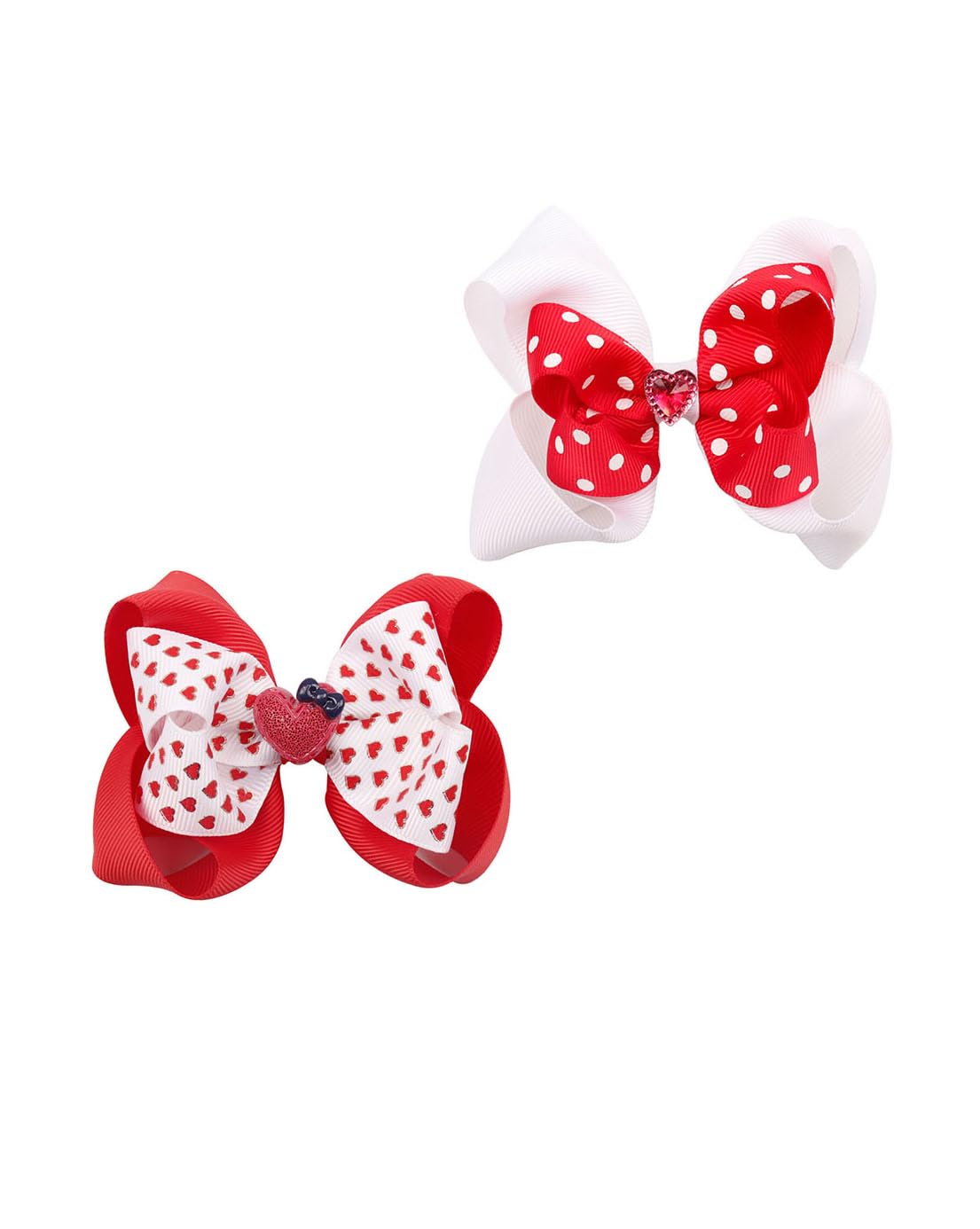 Valentine's Day Red Bow Headband for Baby Girls - Floral Hair Band with Bowknot JHV09 | Perfect for Valentine's Day, Birthday Parties, Photo Shoots & Special Occasions