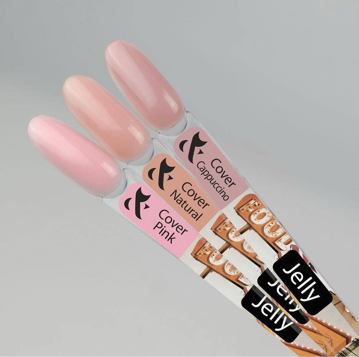 F.O.X Natural Jelly Lip Gloss - 15ml Hydrating & Shiny Lip Gloss for Daily Wear & Special Occasions