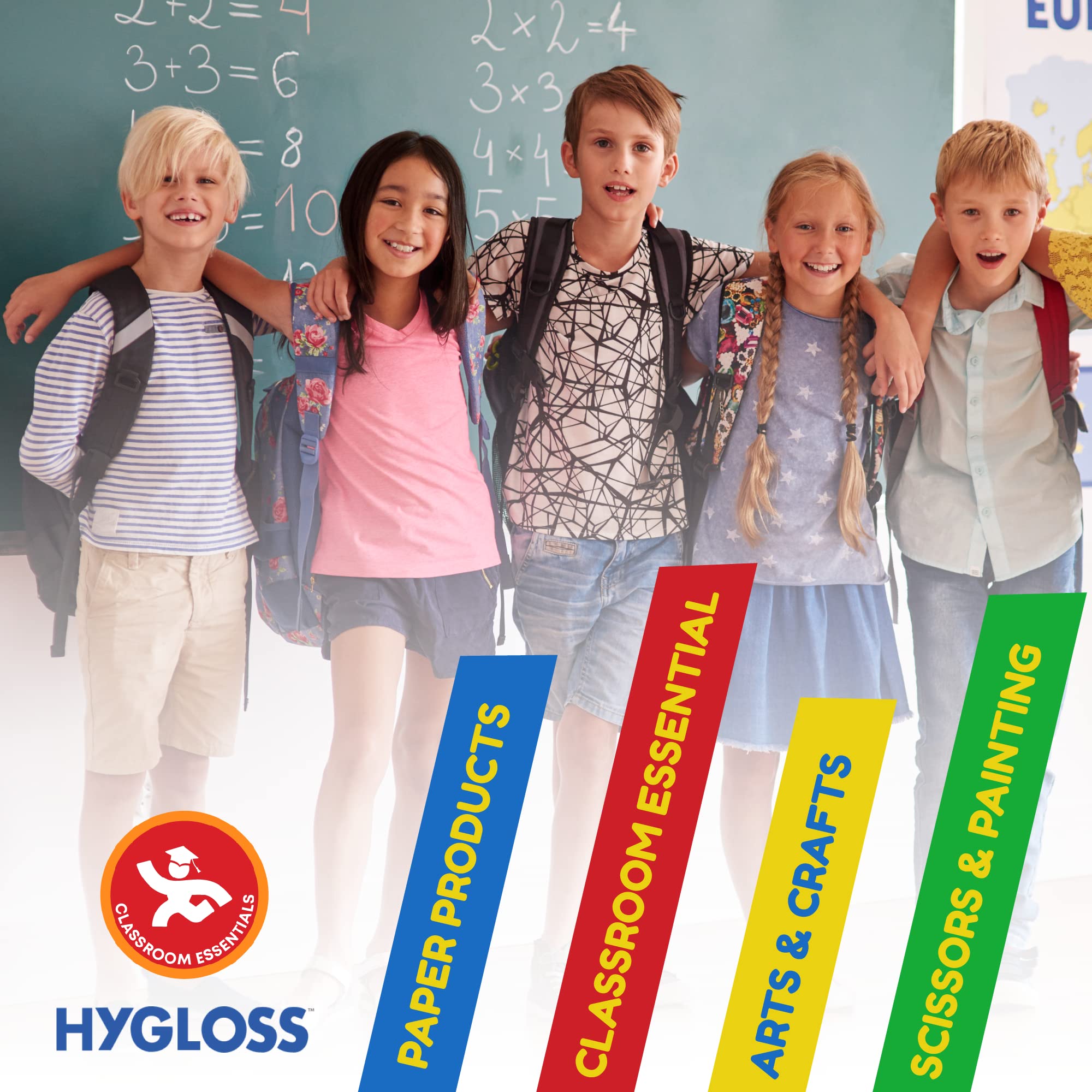 Hygloss Blank Books 8.5x11 Inches - 50 Pack Multicolor for Journaling & Sketching - Perfect for Art & Craft Projects