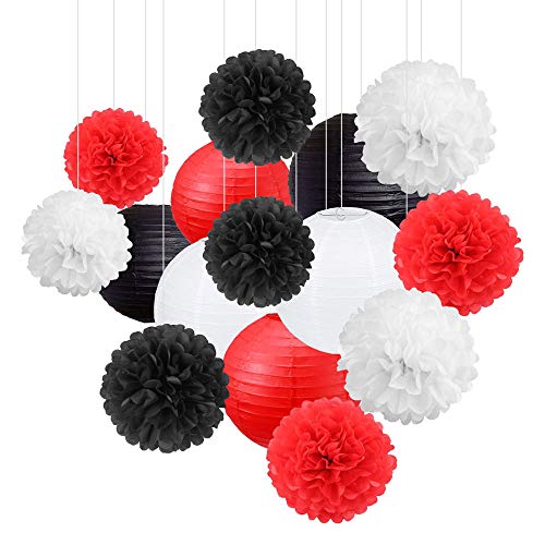 White, Red,black
