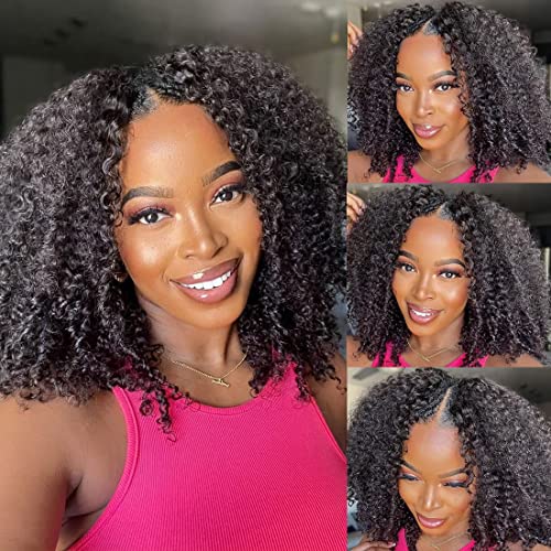 U Part Wig 1B Color