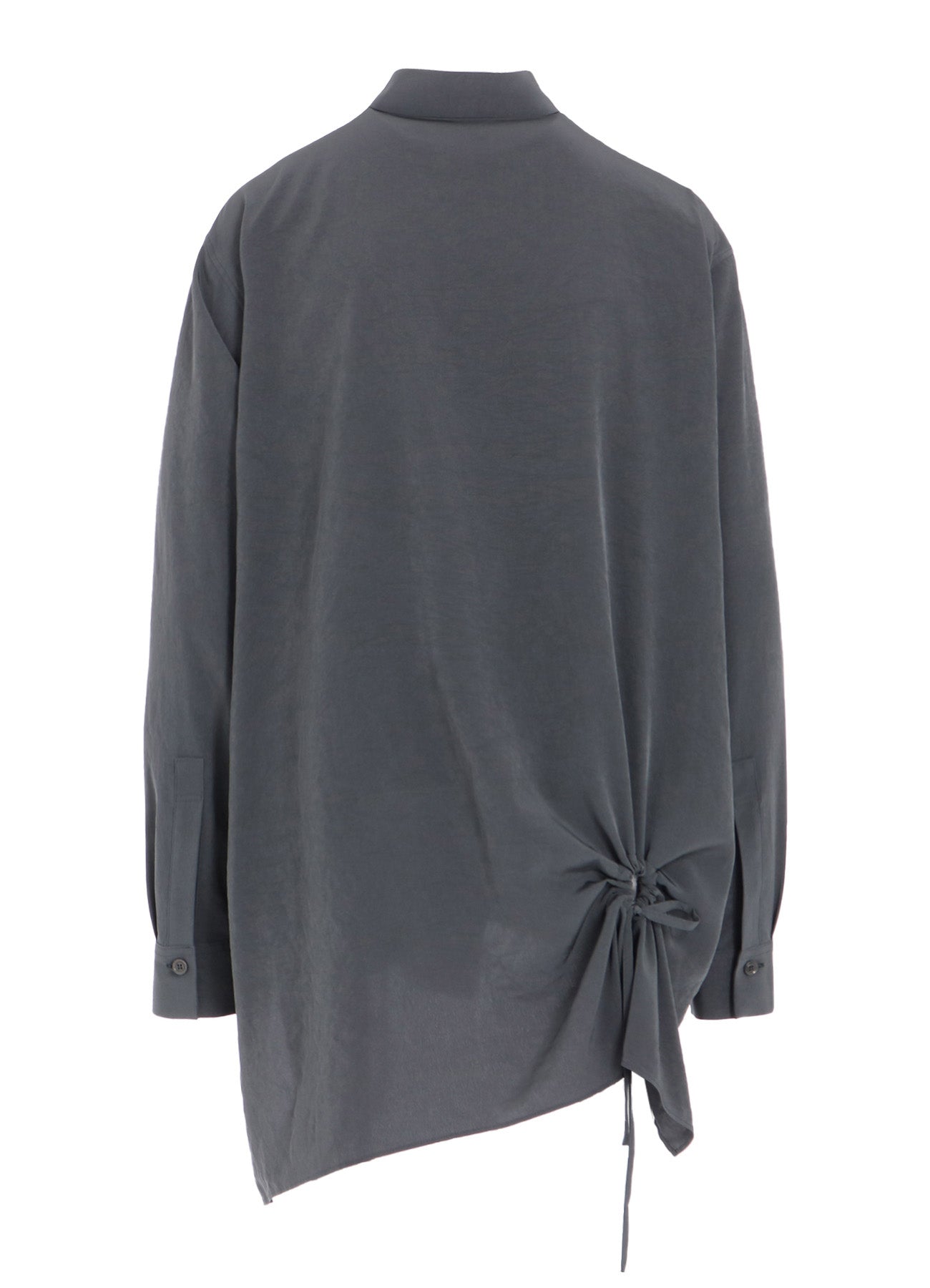 Elegant Crepe de Chine Circle Gathered Blouse for Women | Flowy & Feminine Top | Perfect for Office, Date Night & Special Occasions