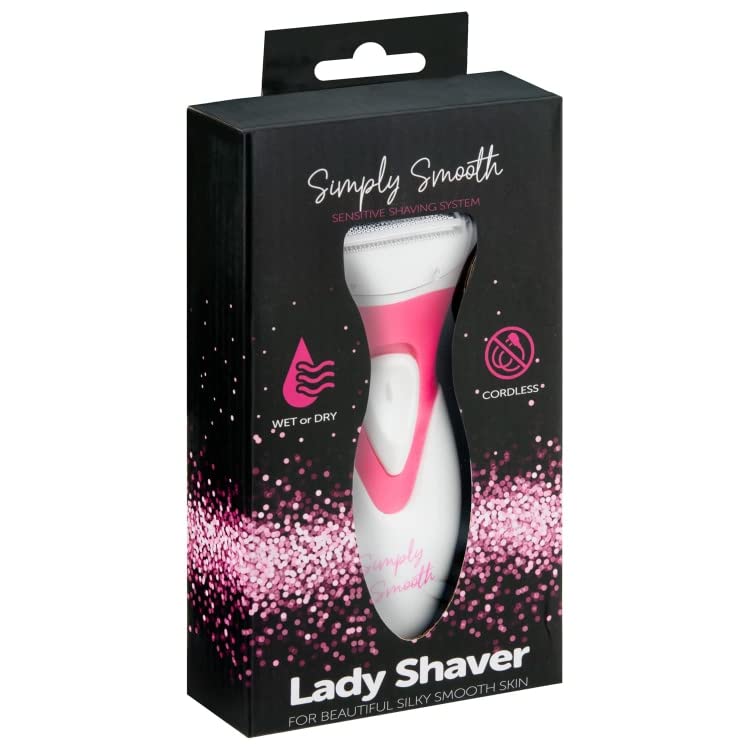 Premium Women's Electric Shaver - Rechargeable Wet & Dry Lady Razor for Face, Eyebrows, Legs & Body Hair Removal | Cordless Battery Operated Trimmer with Cleaning Brush | Perfect for Travel, Gym & Everyday Grooming