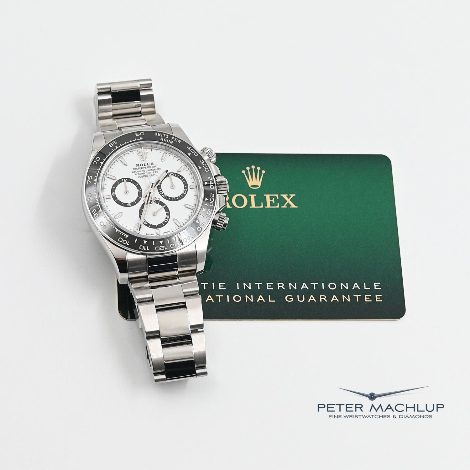 2024 Rolex Cosmograph Daytona Luxury Men's Watch - Premium Stainless Steel Chronograph for Business, Gifting & Special Occasions