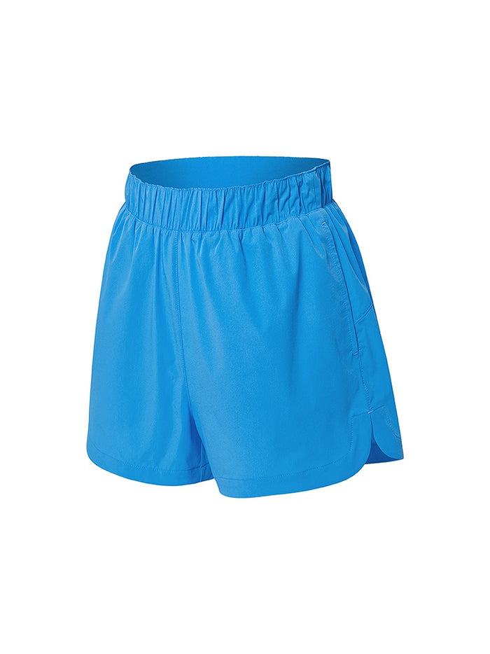 Women's Quick-Dry Swim Shorts for Island Vacation - Lightweight & Comfortable Beachwear for Swimming, Surfing, and Water Sports