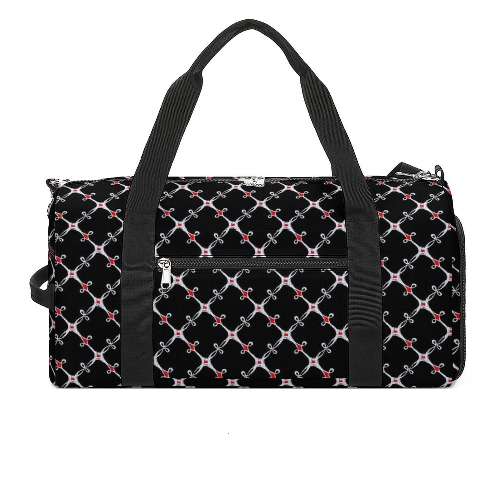 **Waterproof Gym Bag for Men & Women - Large Sports Duffel Bag with Shoe Compartment - Travel Overnight Weekender Tote Shoulder Bag for Workout, Gym, Travel & Sports**