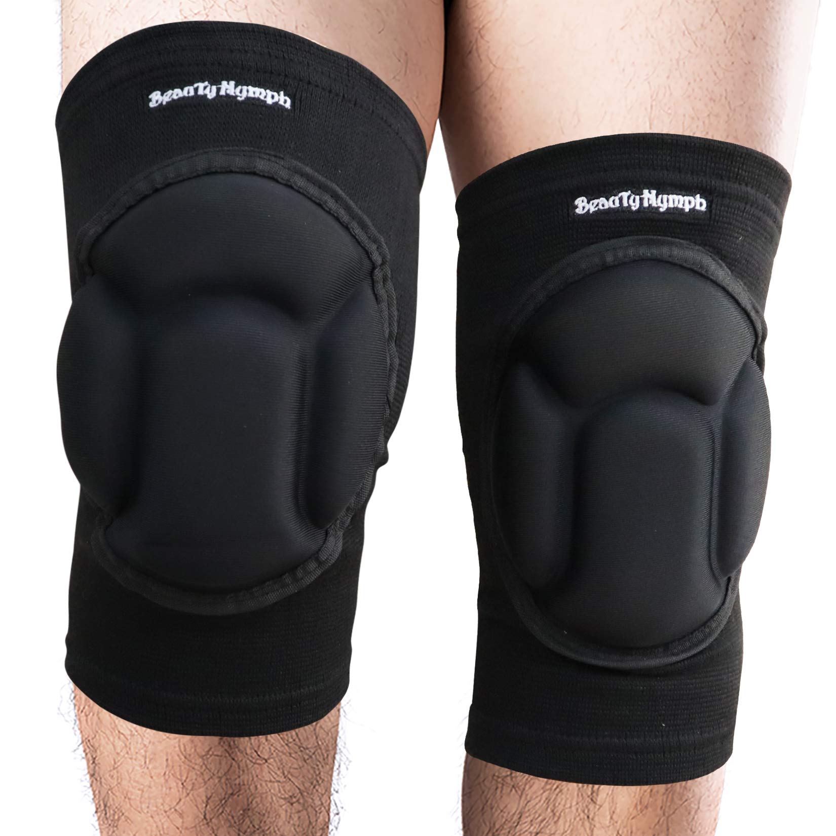 Elastic Knee-High Manga Socks for Adults - Black Pair, Cosplay & Fashion