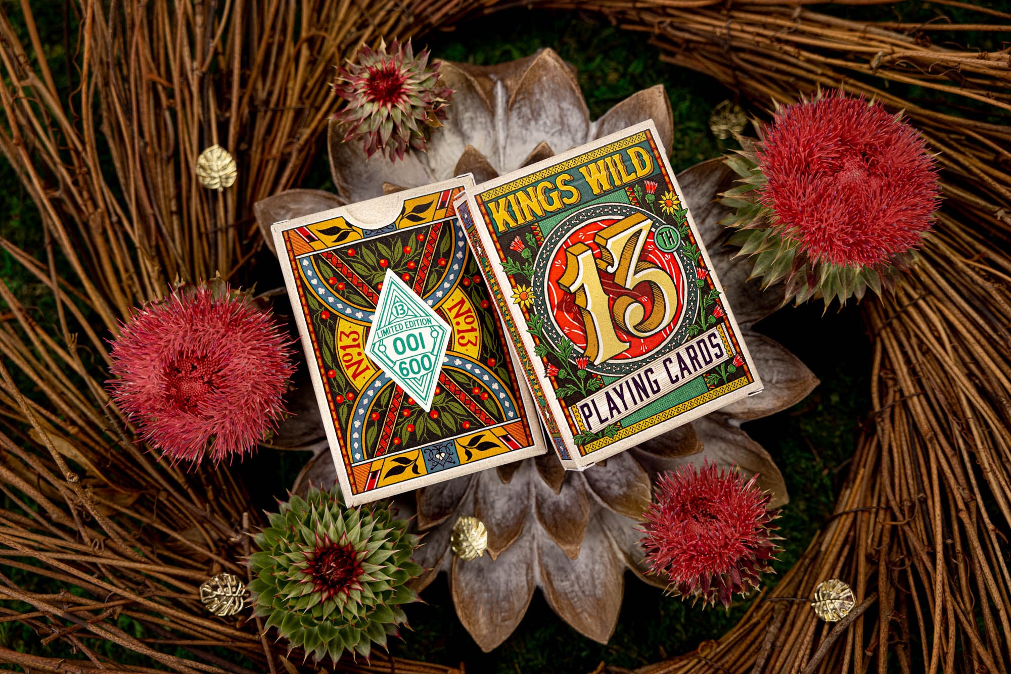 Premium 13th Deck Luxury Playing Cards - Elegant Casino Style for Poker, Blackjack, Magic Tricks & Collectibles