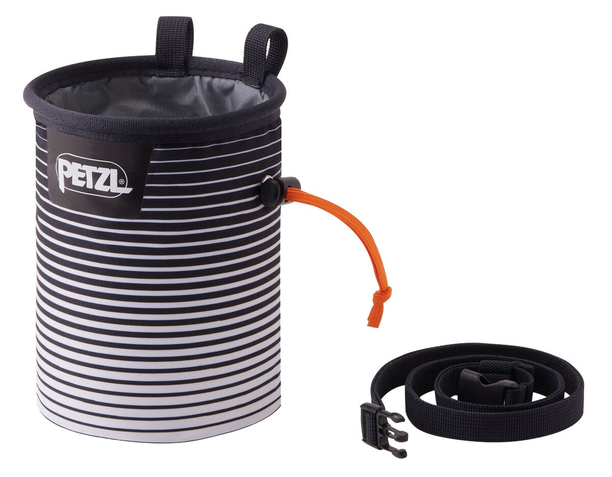 Petzl Bandi Chalk Bag for Rock Climbing & Bouldering - Lightweight & Durable Chalk Holder for Gymnastics, Weightlifting & Fitness Training