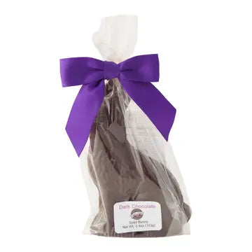 Vermont Nut Free 5.4 Oz Sitting Bunny Chocolate - Easter Basket Stuffers, Holiday Gifts & Party Favors - Perfect for Easter Celebrations, Birthday Parties and Classroom Treats