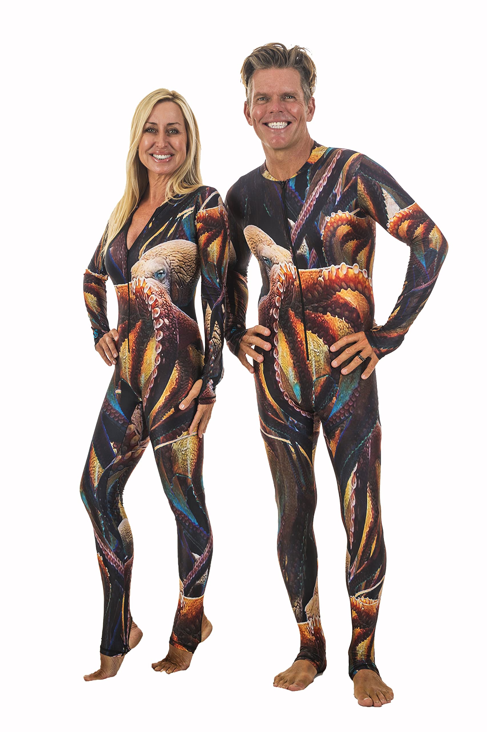 Premium Zippered Full Body Diving Wetsuit with Rash Guard - UV Protection for Surfing, Swimming, Scuba Diving & Snorkeling - Ideal for Water Sports, Beach Activities & Outdoor Adventures
