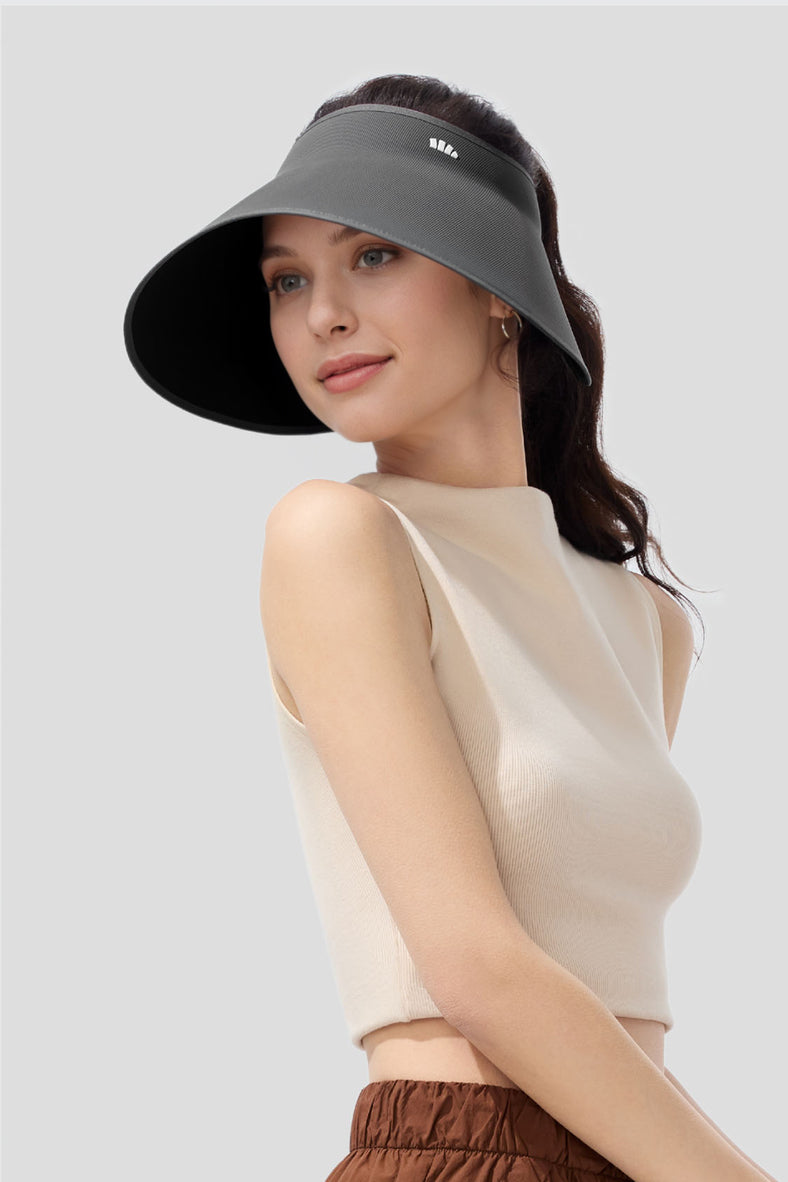 Women's Wide Brim UPF50+ Sun Hat Roll - Perfect for Beach, Pool, and Outdoor Summer Activities