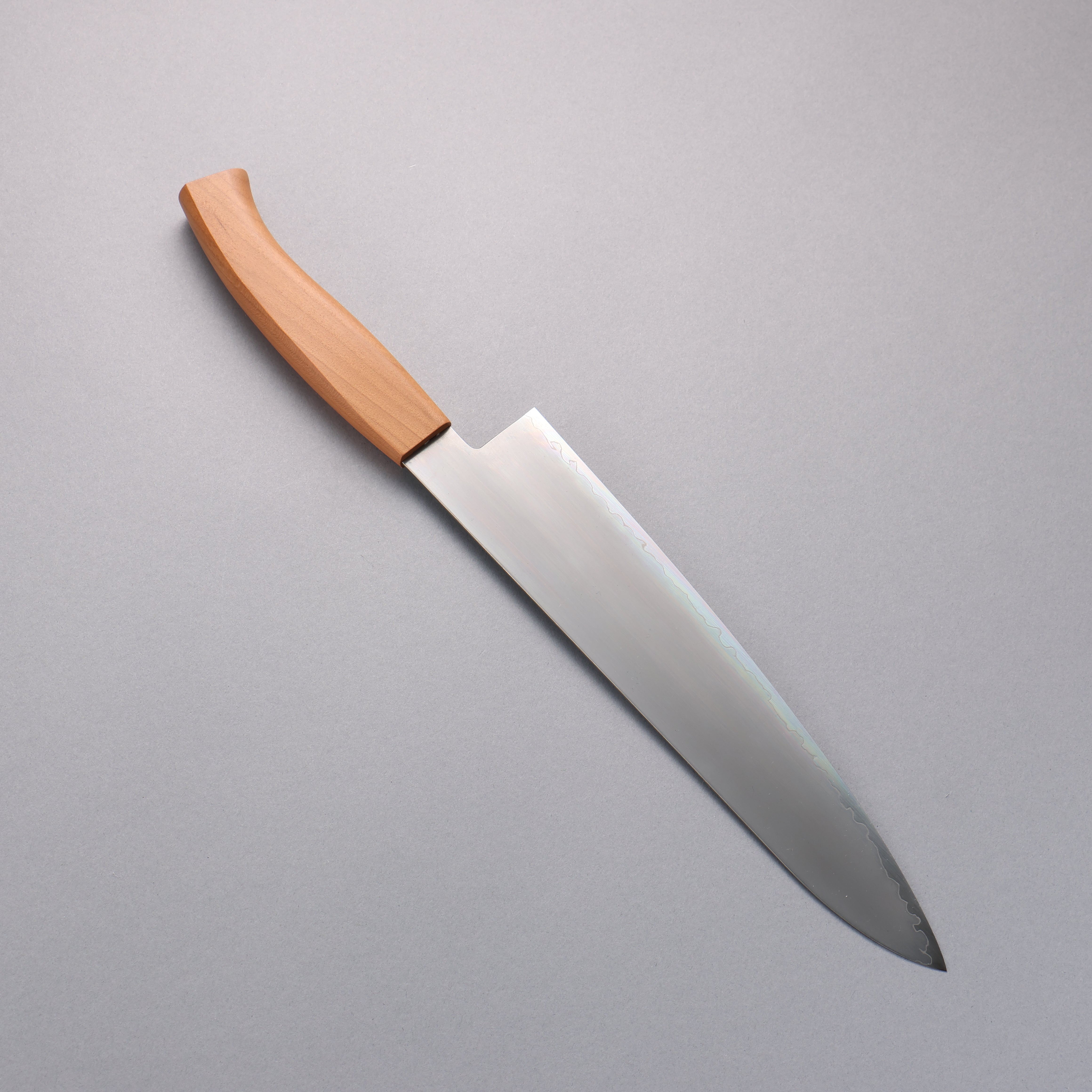 Premium Jikko VG10 Gyuto Japanese Chef Knife 240mm - Professional Grade Kitchen Knife with Cherry Wood Handle - Perfect for Sushi, Meat Cutting & Vegetable Chopping