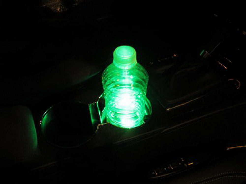 3 SMD Green LED Strip Lights for Car Interior - Cup Holder, Gauge Cluster, Glove Box & Footwell Lighting | DIY Car Decoration & Ambient Lighting Accessories