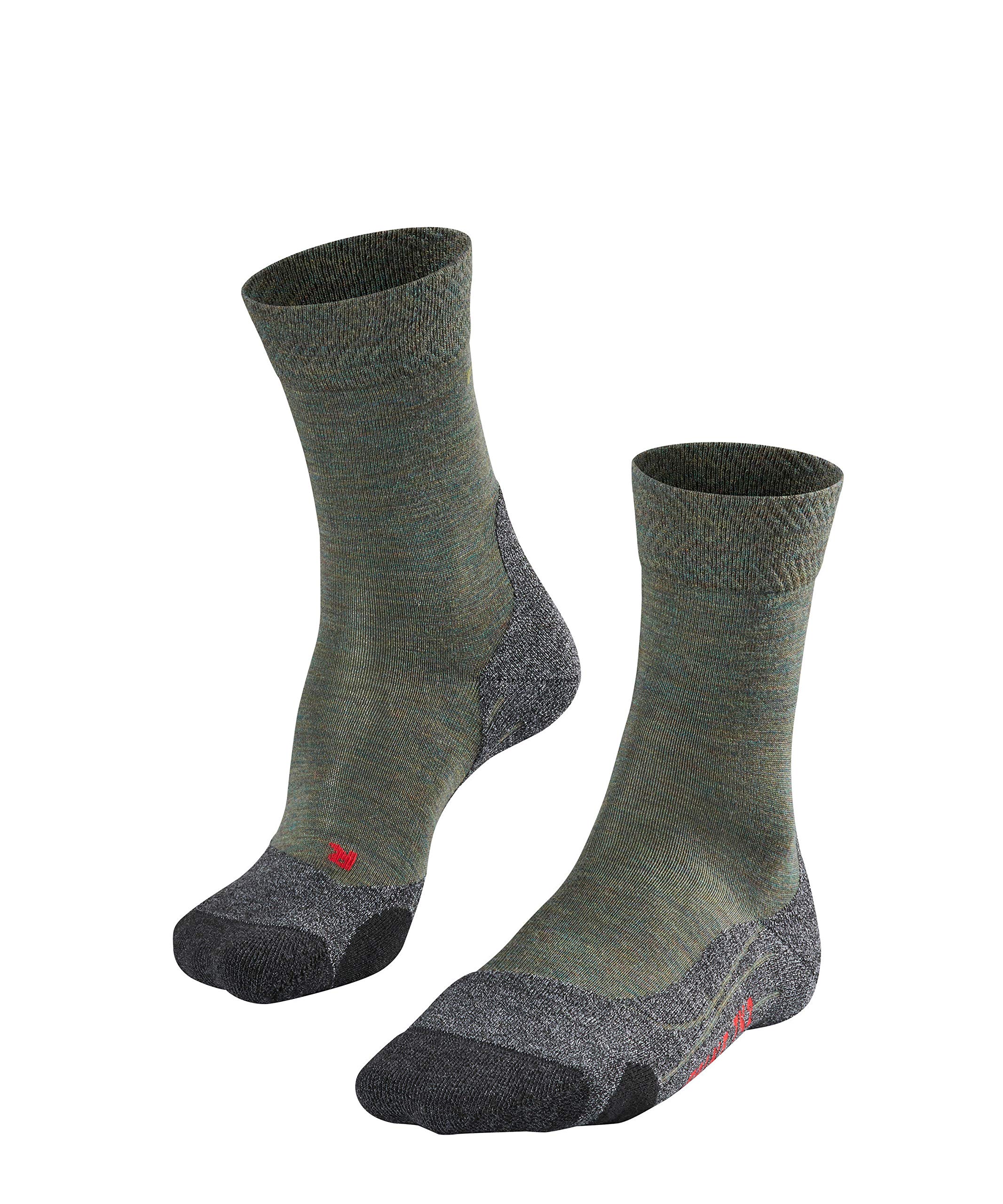 Falke Men's Trekking 2 Melange Hiking Socks - Ivy Green Color for Outdoor Adventures & Mountain Climbing