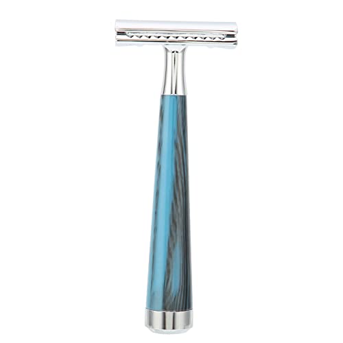 Premium Double Edge Safety Razor for Men - Smooth Shaving with Stable Sliding Design - Ideal for Barber Salon & Home Use - Perfect for Daily Grooming & Professional Haircuts