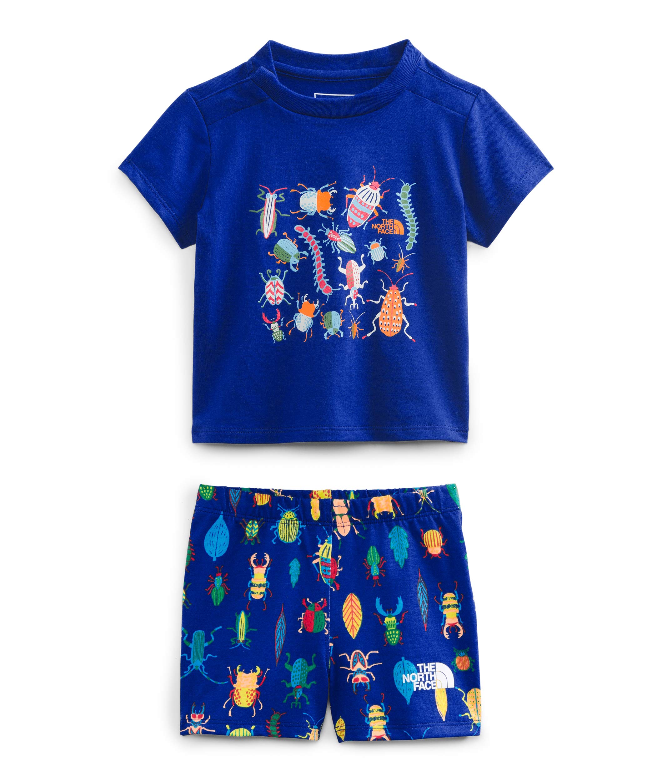 The North Face Baby Cotton Summer Outfit Set - Soft & Breathable Toddler Clothes for Boys & Girls | Perfect for Outdoor Play, Beach Trips & Summer Adventures
