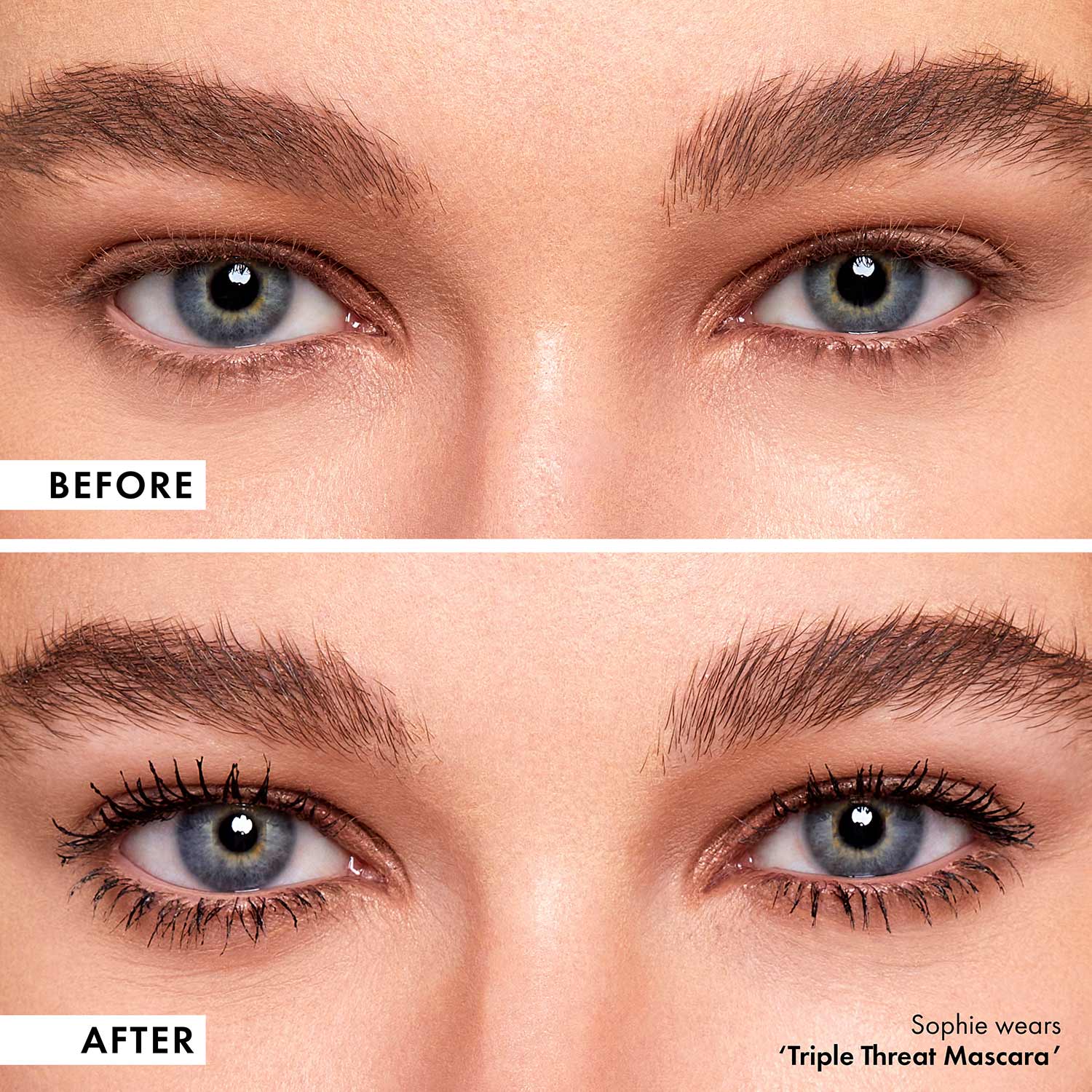 Triple Threat Mascara - Volumizing, Lengthening & Waterproof Mascara for Dramatic Lashes | Perfect for Day to Night Looks & Special Occasions