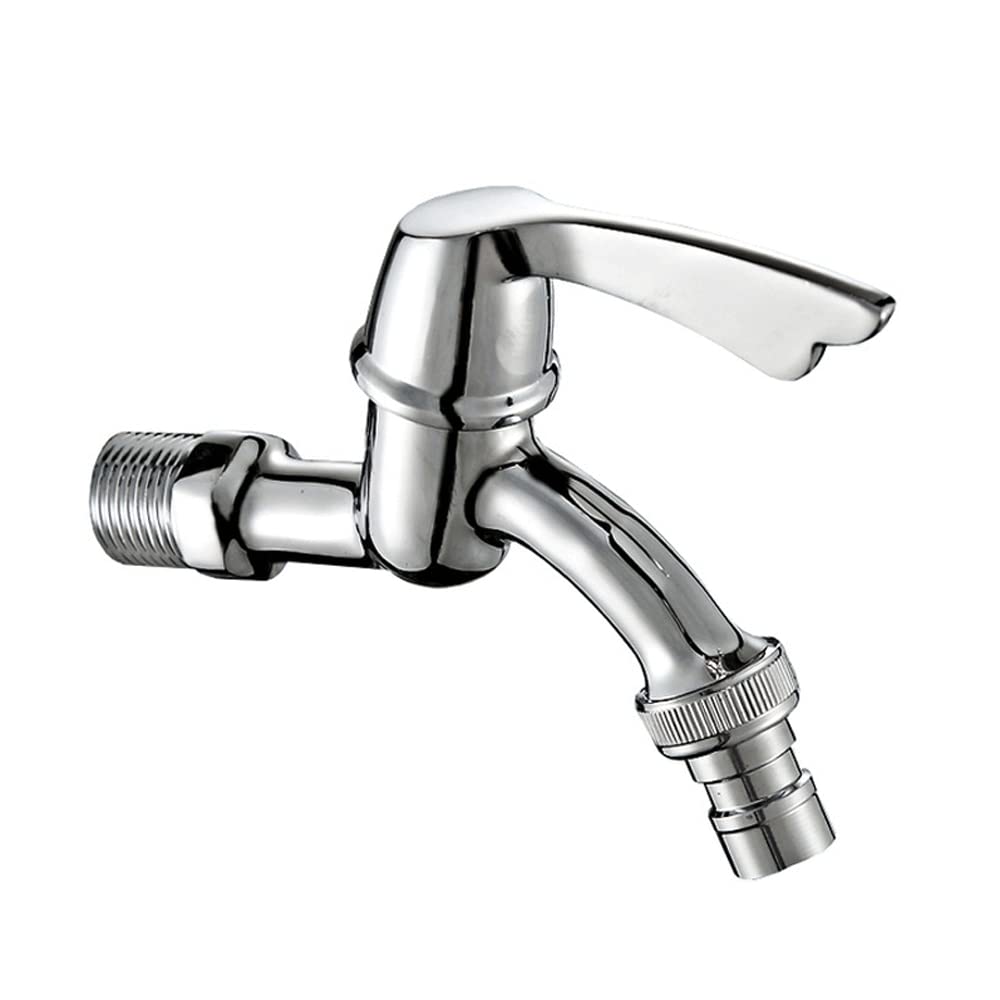**JESEBROD Outdoor Garden Faucet - Wall Mounted Zinc Alloy Single Handle Mixer Tap with G1/2