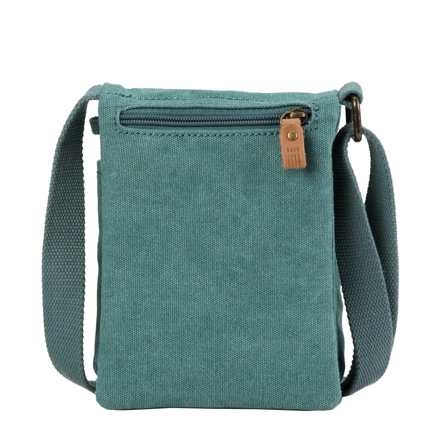 TRP0243 Troop London Classic Canvas Crossbody Bag for Men & Women - Stylish & Durable Everyday Shoulder Bag for Work, Travel & Casual Outings