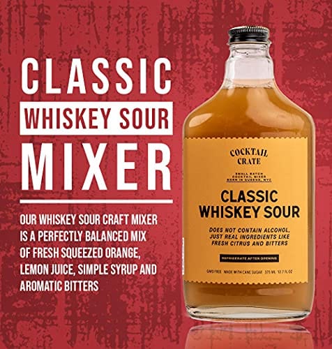Premium Craft Cocktail Mixer Variety Pack - Award-Winning Cocktail Syrups with Aromatic Bitters & Demerara Sugar (12oz, 3-Pack) | Perfect for Home Bars, Parties & Gourmet Cocktail Enthusiasts