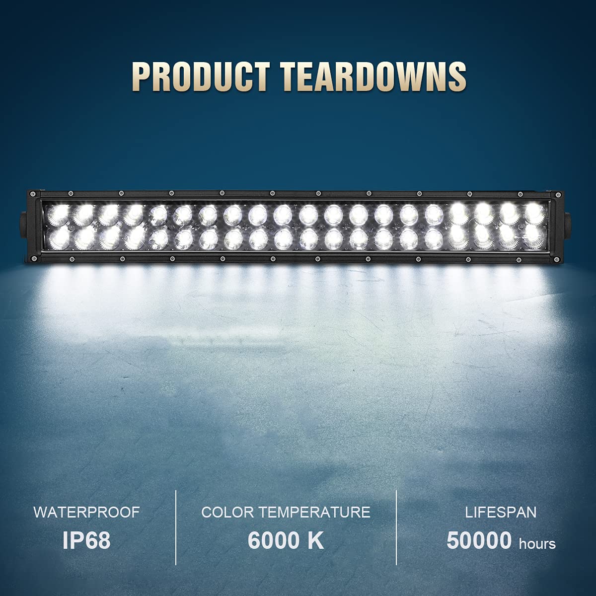 42'' 240W LED Straight Light Bar with Front Upper Roof Windshield Mount Bracket & Rocker Switch Wiring Kit - Compatible with Can Am Maverick X3, Commander 800 & 1000 - Perfect for Off-Roading, Night Driving & Adventure Vehicles