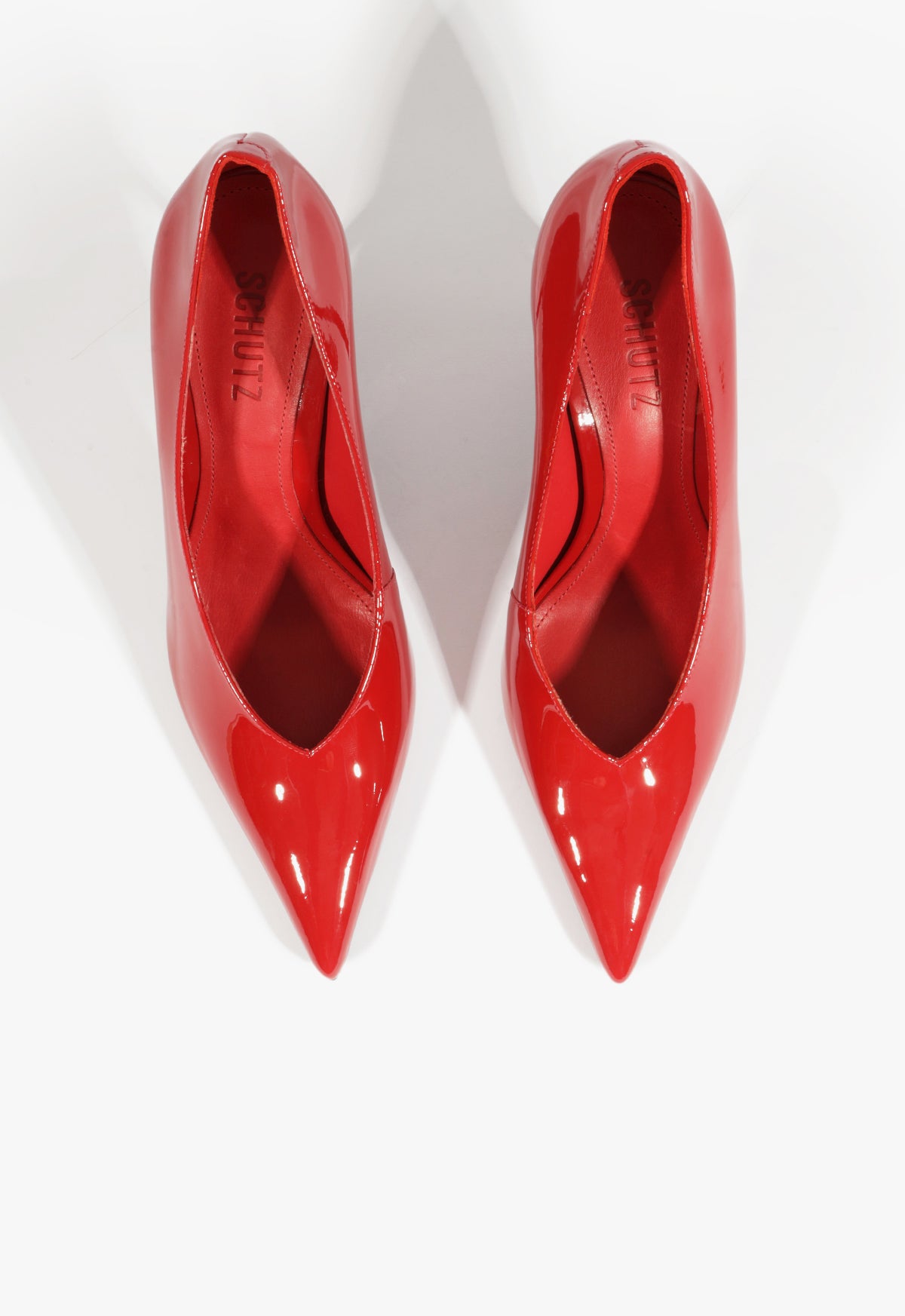 Alicia Patent Leather Pump Shoes - Women's Mid Heel (2.4