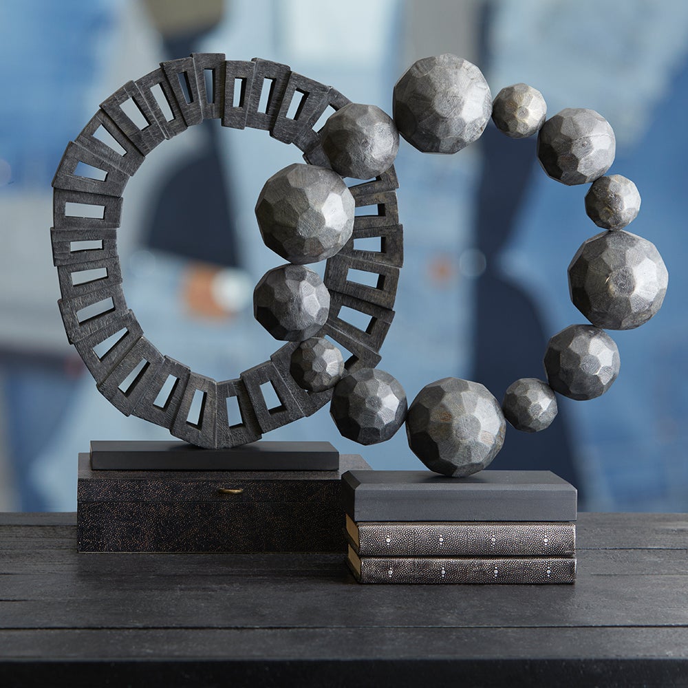 Cyan Design 11340 Josephine Sculpture in Black - Elegant Home Decor for Living Room, Office & Gift Ideas