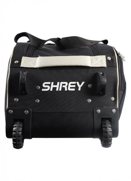 Shrey Elite Coffin Wheelie Cricket Kit Bag - Premium Cricket Equipment Storage for Travel & Matches - Perfect for Professional Players & Cricket Enthusiasts