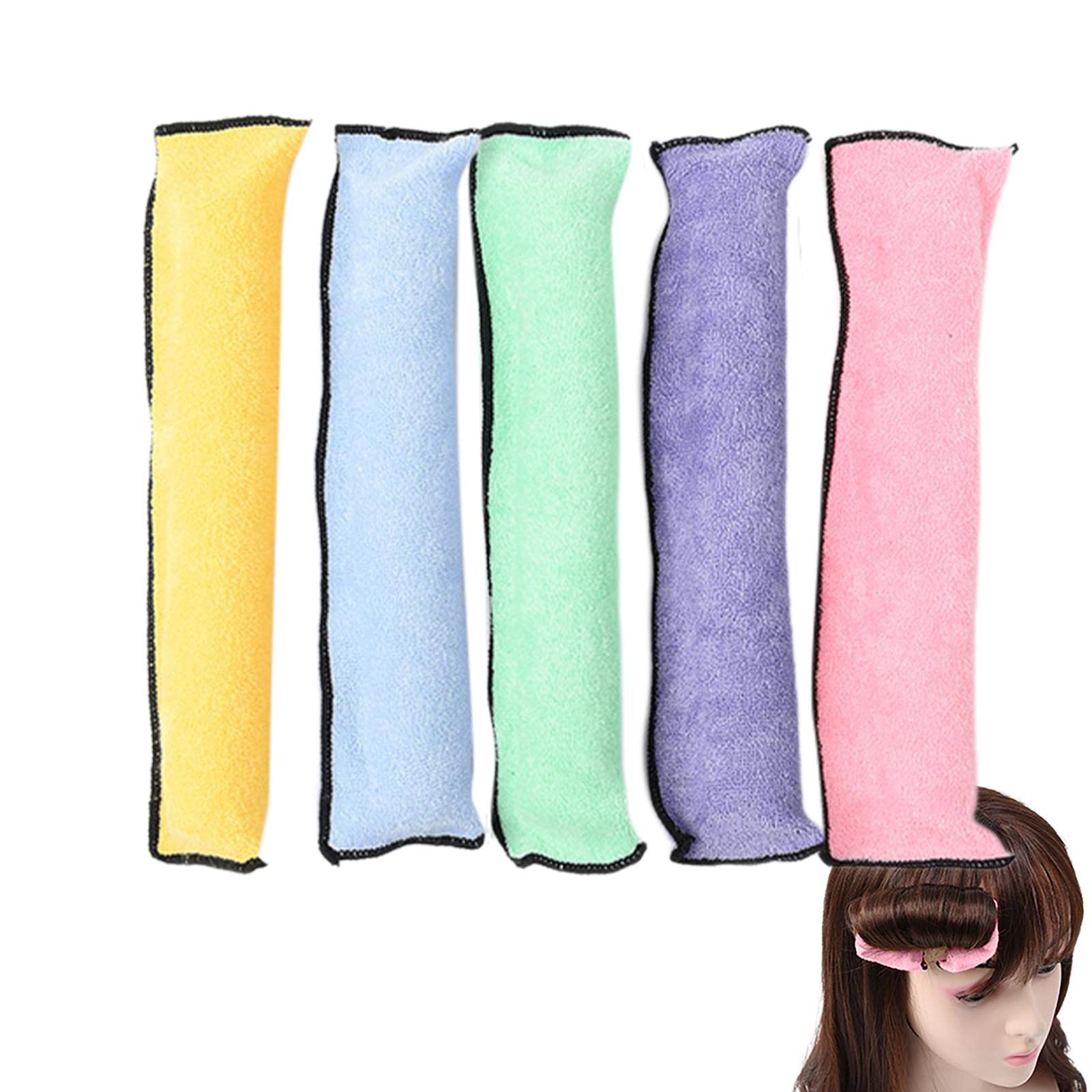 Soft Flexible Hair Rollers for Overnight Curls | Heatless Sleep Foam Pillow Hair Curlers for Short & Medium Hair | No Heat Styling for Natural Waves | Perfect for Night Use, Travel & Damage-Free Styling