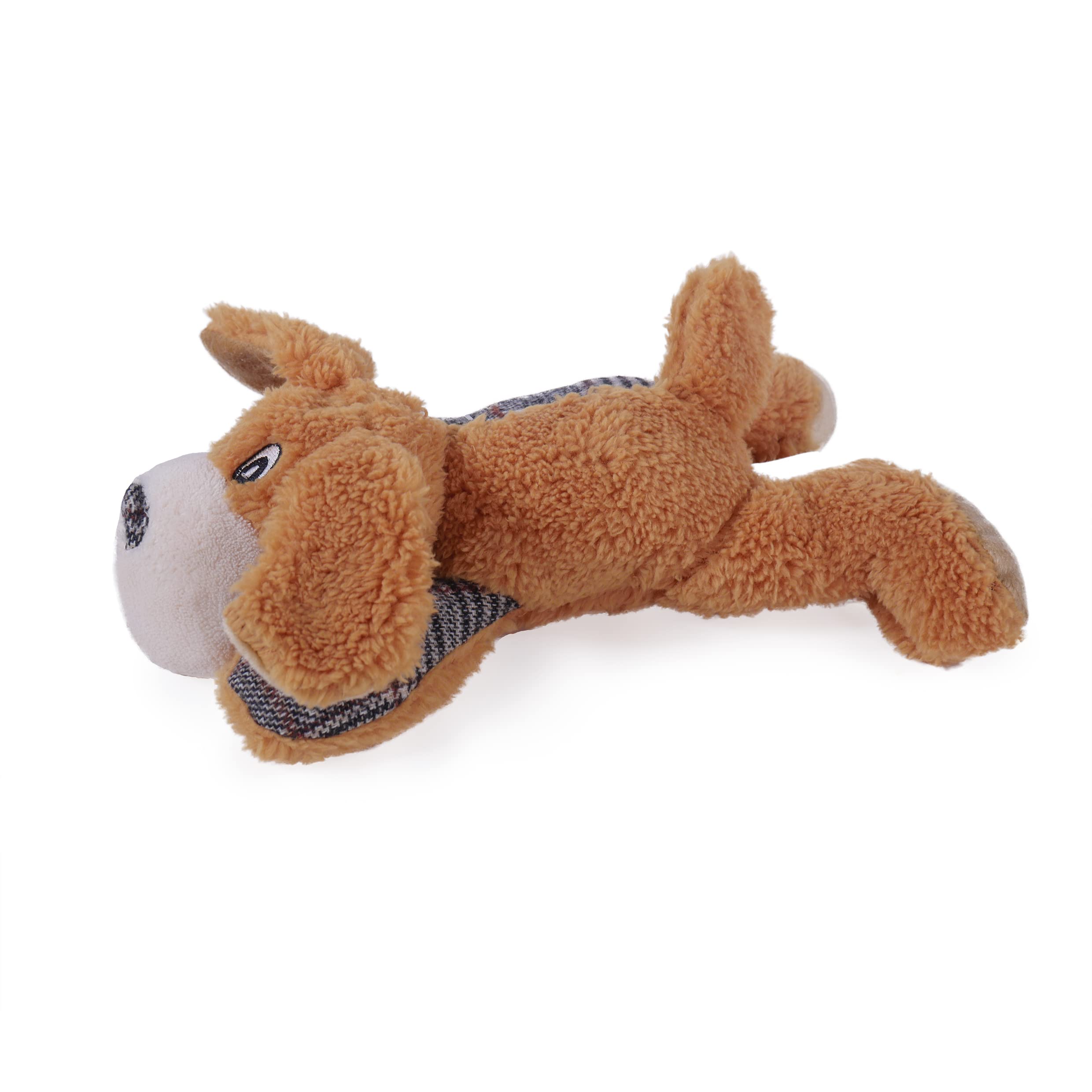 Dylan Dog Plush Toy for Dogs - Soft & Cute Stuffed Animal Chew Toy for Puppies, Small & Medium Breeds - Perfect for Playtime, Training & Cuddling
