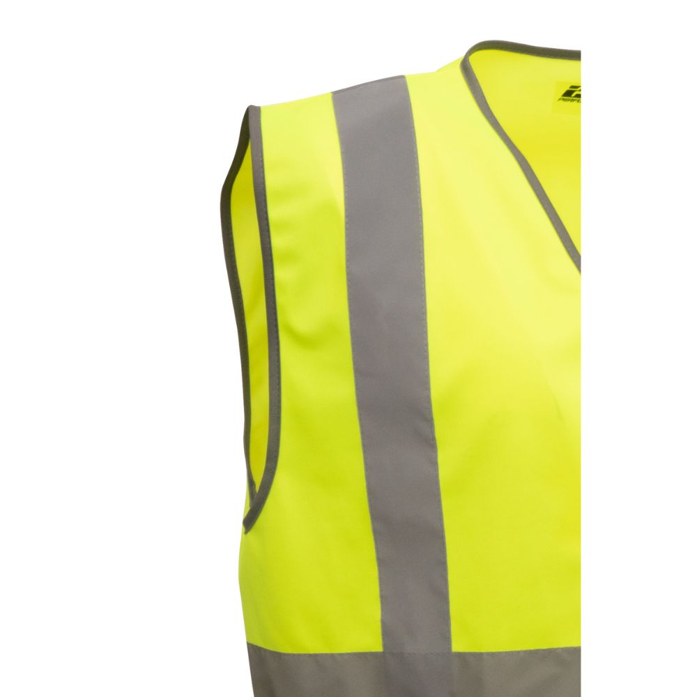212 Performance VSTGU 8812 High Visibility Safety Vest - 2XL Yellow with Reflective Gray Stripes for Construction, Road Work & Emergency Responders | ANSI Compliant Workwear