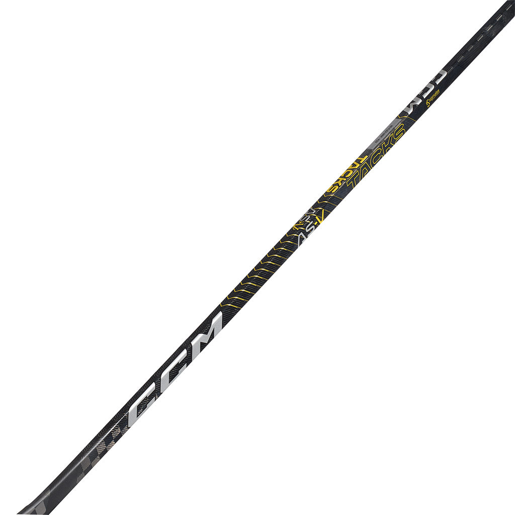 CCM Tacks AS V Intermediate Ice Hockey Stick - Lightweight Carbon Fiber Design for Enhanced Performance - Perfect for Youth & Adult Hockey Players in Games & Practice