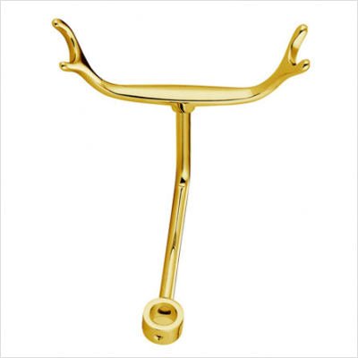 Oil Rubbed Bronze Shower Pole Holder for Hot Springs - Durable Bathroom Accessory for Spa, Poolside & Outdoor Showers