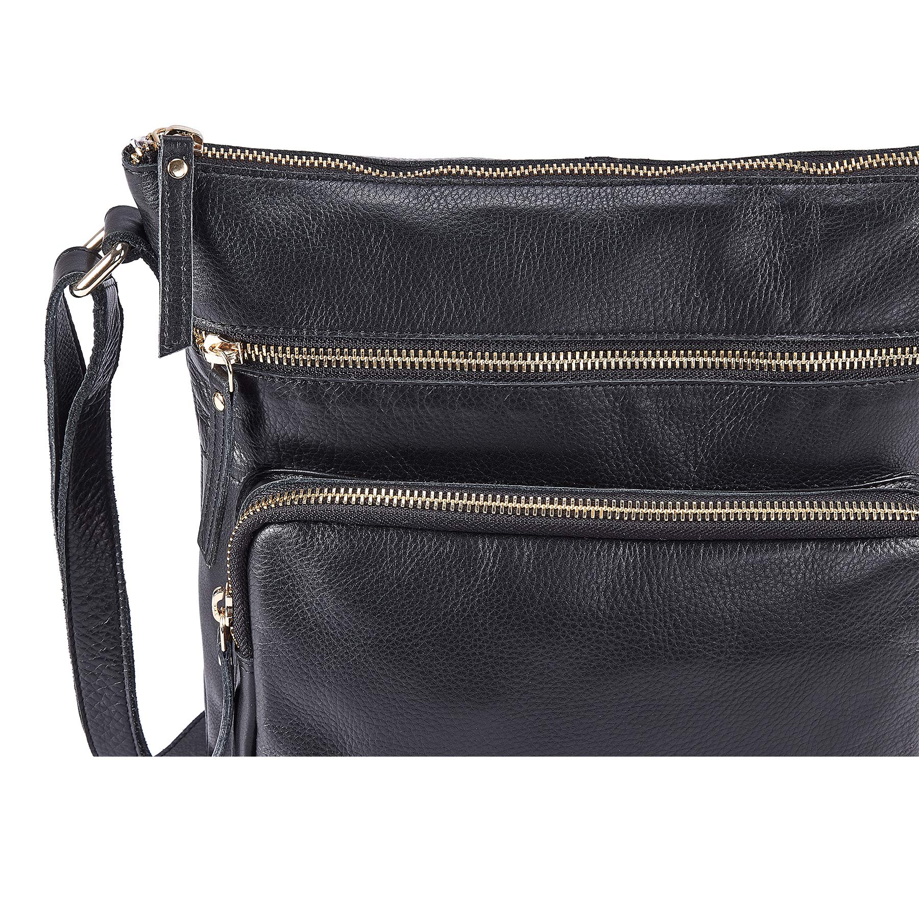 Genuine Leather Crossbody Bags for Women - Handmade Shoulder Purse with Stylish Design & Convenient Pockets | Perfect for Work, Travel & Everyday Use