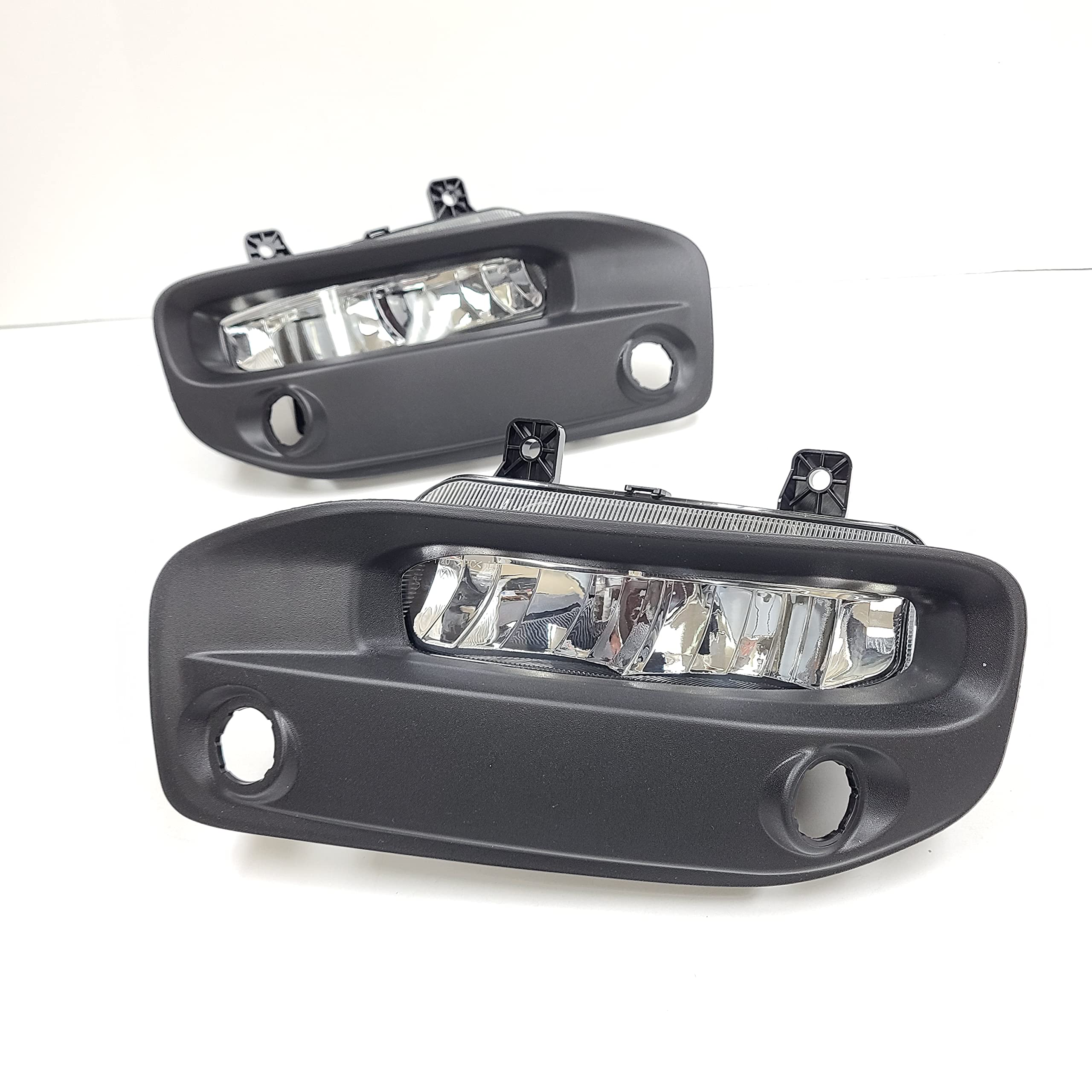 2019-2023 Ram 2500 3500 LED Fog Lights Kit - OEM Style Clear Lens Fog Lamps Assembly with Super Bright Built-in LEDs | Perfect for Off-Roading, Night Driving & Enhanced Visibility