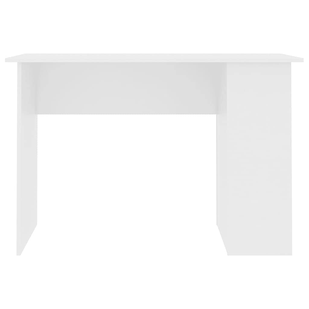 Modern Minimalist White Computer Desk 43.3
