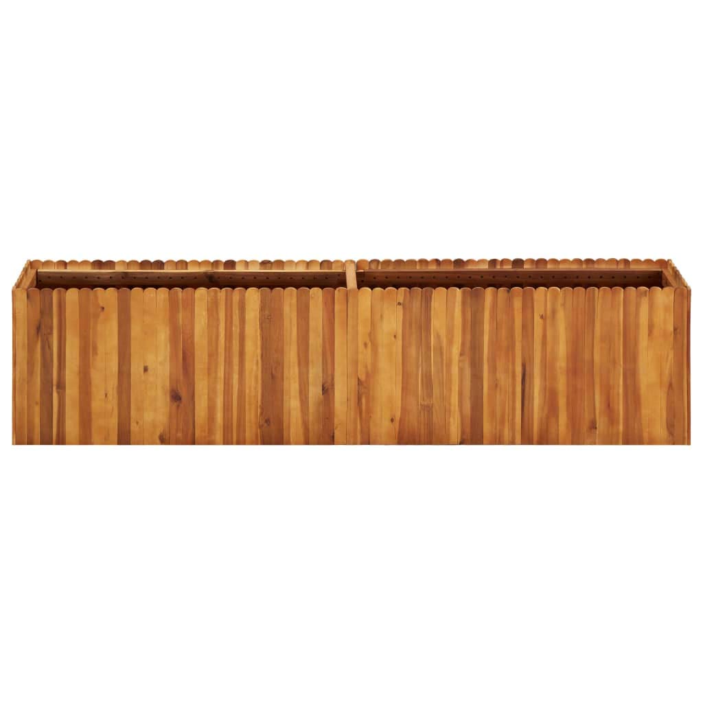 Elevated Wooden Raised Garden Bed Planter Box for Vegetables, Flowers & Herbs - Outdoor Gardening Kit for Backyard, Patio & Balcony